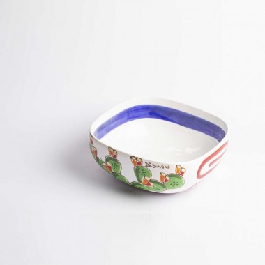 Salad Bowl Prickly Pear CTQ22A02 Salad Bowl Prickly Pear CTQ22A02